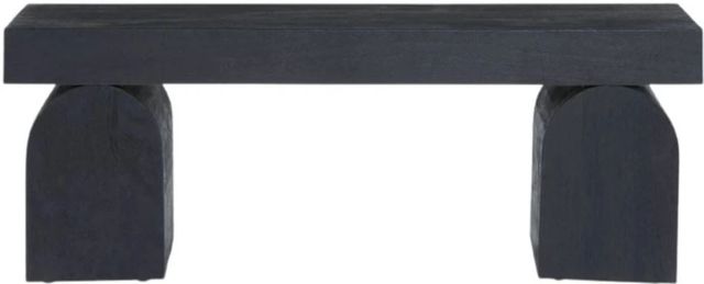 Signature Design by Ashley® Holgrove Matte Black Accent Bench-1