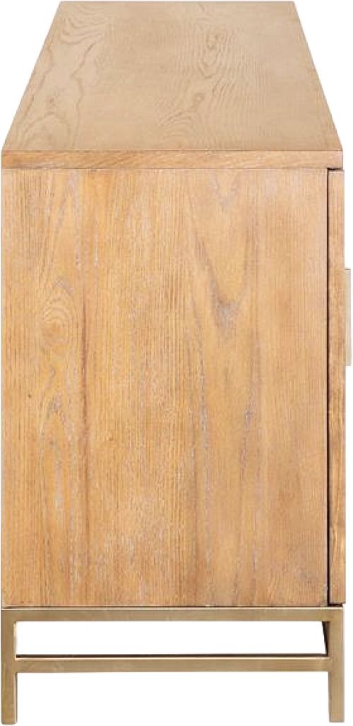 Magnussen Home® Lindon Belgian Wheat Media Console-3