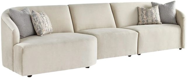 Universal Explore Home™ Customizable Tranquility Miranda Kerr Home Serenity 3-Piece Left-Arm Facing Sectional and Chaise-0