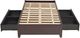 Modus Furniture Nevis Espresso California King Simple Storage Bed-4