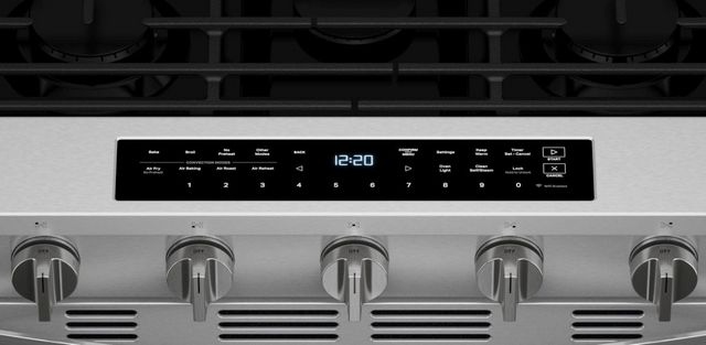 Whirlpool® 30" Fingerprint Resistant Stainless Steel Slide In Gas Range-3