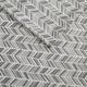 Olliix by Madison Park Essentials Grey Full Chevron Microfiber Printed Sheet-1