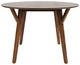 Jofran Inc. Copenhagen Brown Round Dining Table-2