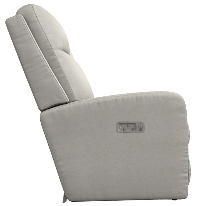La-Z-Boy® Finley Dove Power Wall Reclining Loveseat with Headrest and Lumbar-3