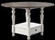 Steve Silver Co. Joanna 9-Piece Dark Oak/Ivory Round Counter Table Set-2