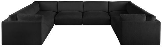 Meridian Furniture Ease 8-Piece Black Modular Sectional-1