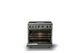 Viking® 7 Series 36" Eucalyptus Pro Style Dual Fuel Range with Griddle-1