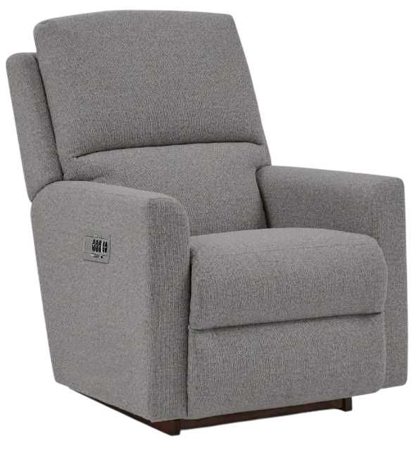 La-Z-Boy® Wynne Granite Power Rocking Recliner with Headrest-0