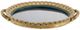 A & B Home Black/Gold Tray-3