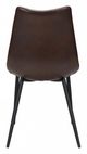 Zuo® Norwich Brown Dining Chair-3