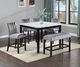 Crown Mark Pascal Gray Counter Chair-1