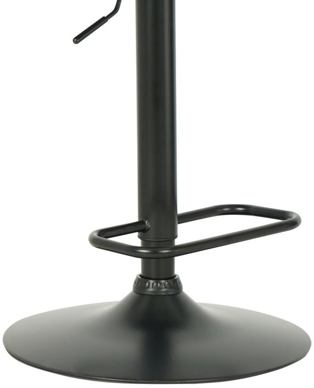 Armen Living Leland 4-Piece Espresso/Vintage Dark Brown Barstool Set-3