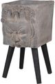 A & B Home Natural Stone Gray Tone Statue Planter-0