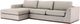 Four Hands Colt 2-Piece Aldred Silver Left-Arm Facing Sectional and Chaise-0