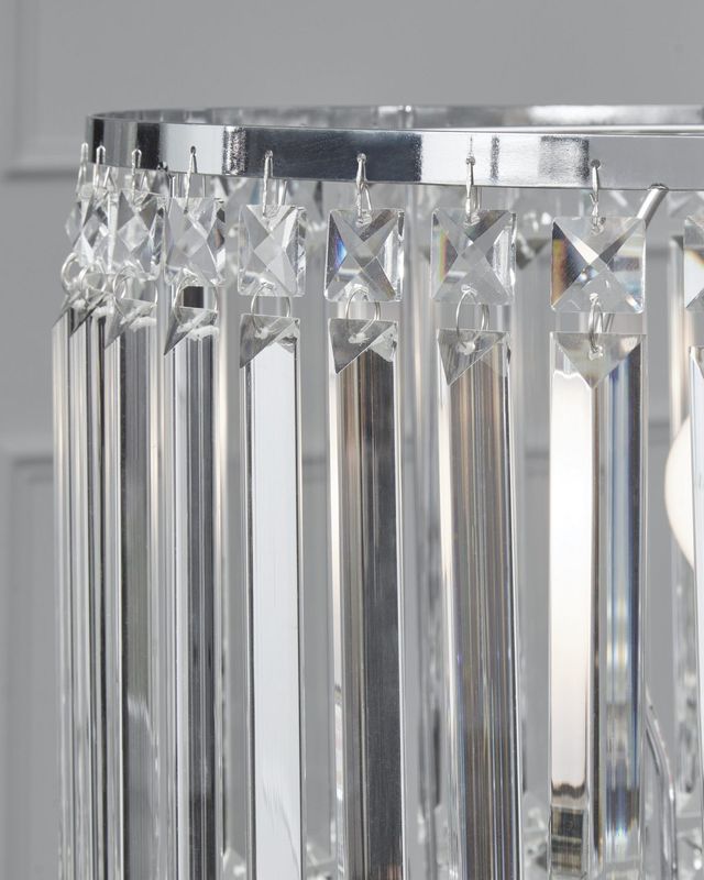 Signature Design by Ashley® Gracella Chrome Metal Table Lamp-2