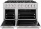 ZLINE Classic 48" Satin Stainless Steel Pro Style Dual Fuel Range-1