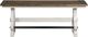 Intercon Drake French Oak/Rustic Gray Counter Bench-2