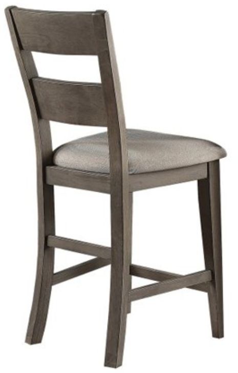 American Wholesale Furniture Clark Gray Pub Chair-1