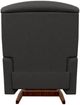 La-Z-Boy® Reed Gray Leather Manual Rocking Recliner-4