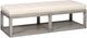 Vanguard® Furniture Michael Weiss Wayland Jake Ivory Thin Rectangular Wood Ottoman-0
