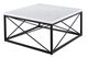 Steve Silver Co. Skyler 3-Piece White Top Occasional Table Set with Black Base-2