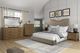 Bernards Calia Beige Queen Upholstered Panel Bed-1
