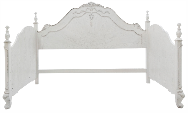 Homelegance® Cinderella Antique White/Gray Youth Daybed-2