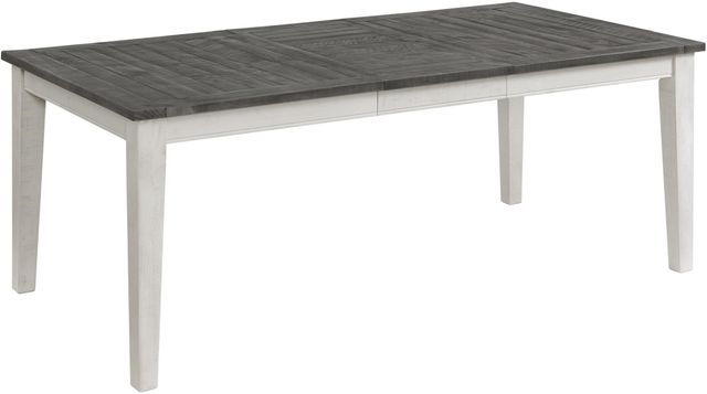 Martin Svensson Monterey Gray Dining Table with White Base-0