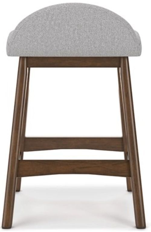 Signature Design by Ashley® Lyncott Light Gray Counter Bar Stool-2
