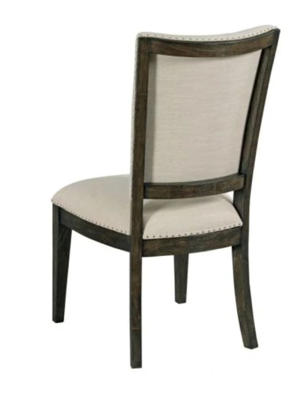 Kincaid® Plank Road Charcoal/White Howell Side Chair-1