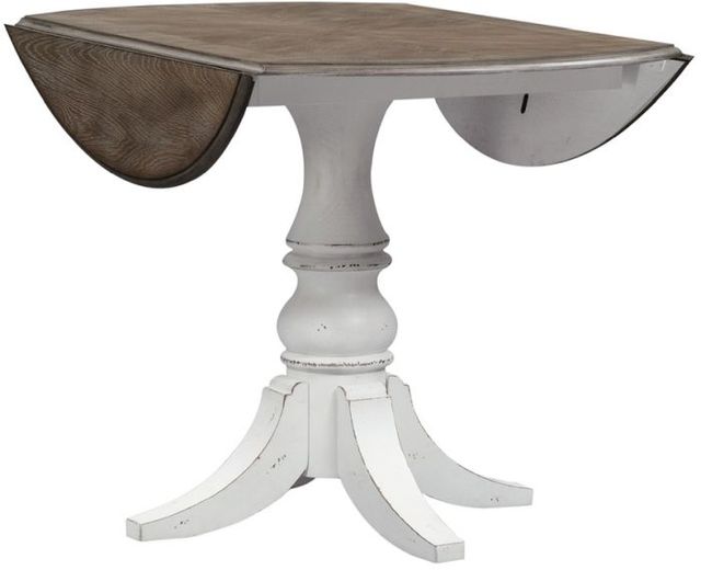 Liberty Furniture Magnolia Manor 3-Piece Antique White/Weathered Bark Optional Dining Set-3