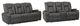 Steve Silver Co. Marlow 2-Piece Charcoal Manual Reclining Seating Set-0