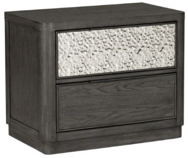 Furniture of America® Sterling West Ash Gray Two-Drawer Nighstand-0