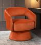 Orange Swivel Chair-1