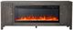 Liberty Furniture Dusty Charcoal 78" TV Console with Fireplace-2
