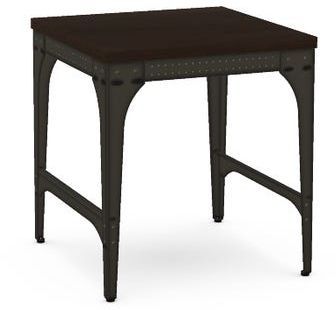 Amisco Customizable Elwood Birch Veneer End Table-0