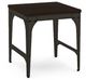 Amisco Customizable Elwood Birch Veneer End Table-0