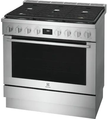 Electrolux 36" Stainless Steel Dual-Fuel Freestanding Range-1