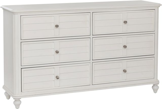 Powell® Naples Antique White Dresser-0