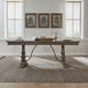 Liberty Furniture Americana Farmhouse Dusty Taupe Trestle Dining Table-1