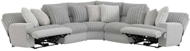 Catnapper® Abraxas 5-Piece Moonstruck Curved Power Reclining Sectional-1