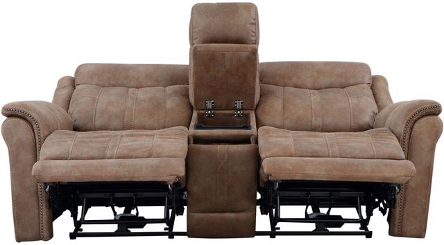 Steve Silver Co. Morrison Camel Power Reclining Loveseat-3