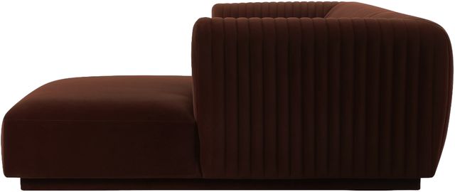 Moe's Home Collection Zandro 2-Piece Warm Brown Left-Arm Facing Sectional and Chaise-1