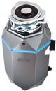 FORNO ACQUA® BrightDIAMOND 0.75 HP Continuous Feed Black Onyx Garbage Disposal with Surround LED and Integrated Air Switch-2