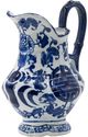 A & B Home Blue/White Jar-1