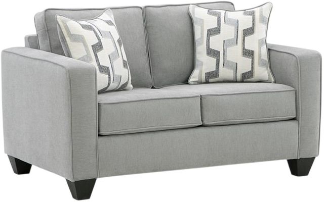 Albany Industries Mosby Pewter Loveseat-0