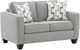 Albany Industries Mosby Pewter Loveseat-0