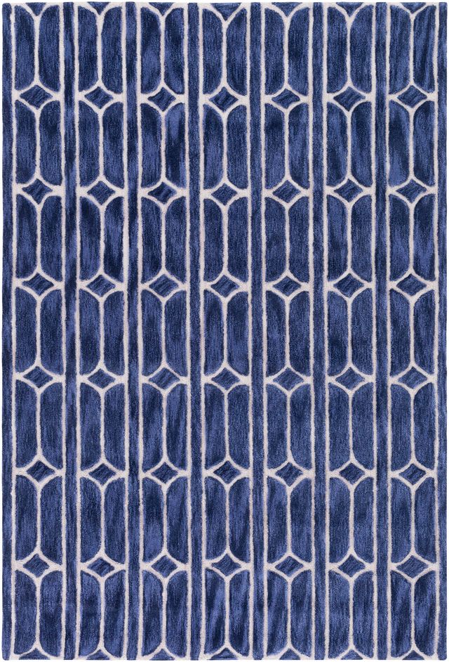 Surya Alexandra Blue 6'x9' Area Rug-0