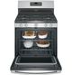 GE® 30" Free Standing Gas Range-Stainless Steel-2