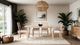 Furniture of America® Lakeside 7-Piece Natural Rectangular Dining Table Set-2